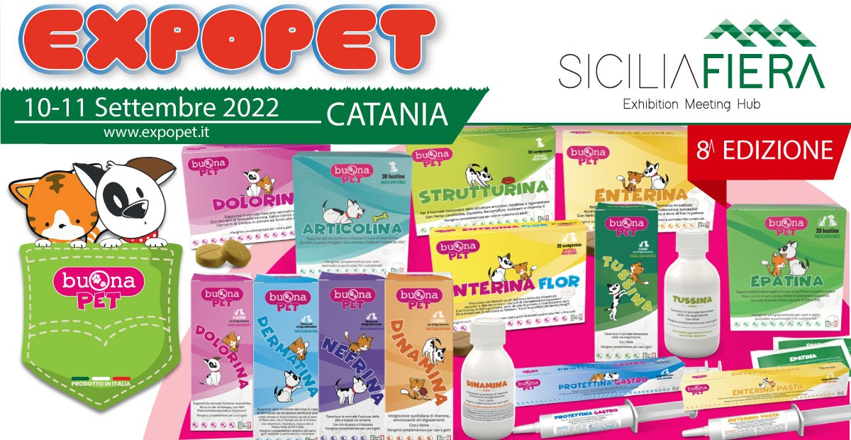 BuonaPET ad Expopet 2022 con Tante Novità per la Salute dei Nostri Animali 