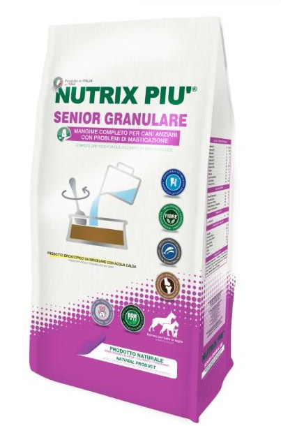 Nutrix Più ad Expopet 2019 con il Nuovo Granulare Senior e la Campagna 100.000 Pasti Omaggio